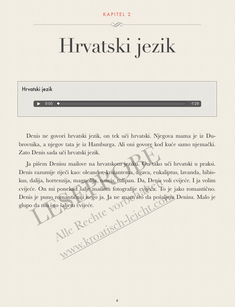 Ana Bilić: Meine Fernbeziehung / Moja daleka ljubav - Interaktives E-Book mit Hörbuch, Leseprobe