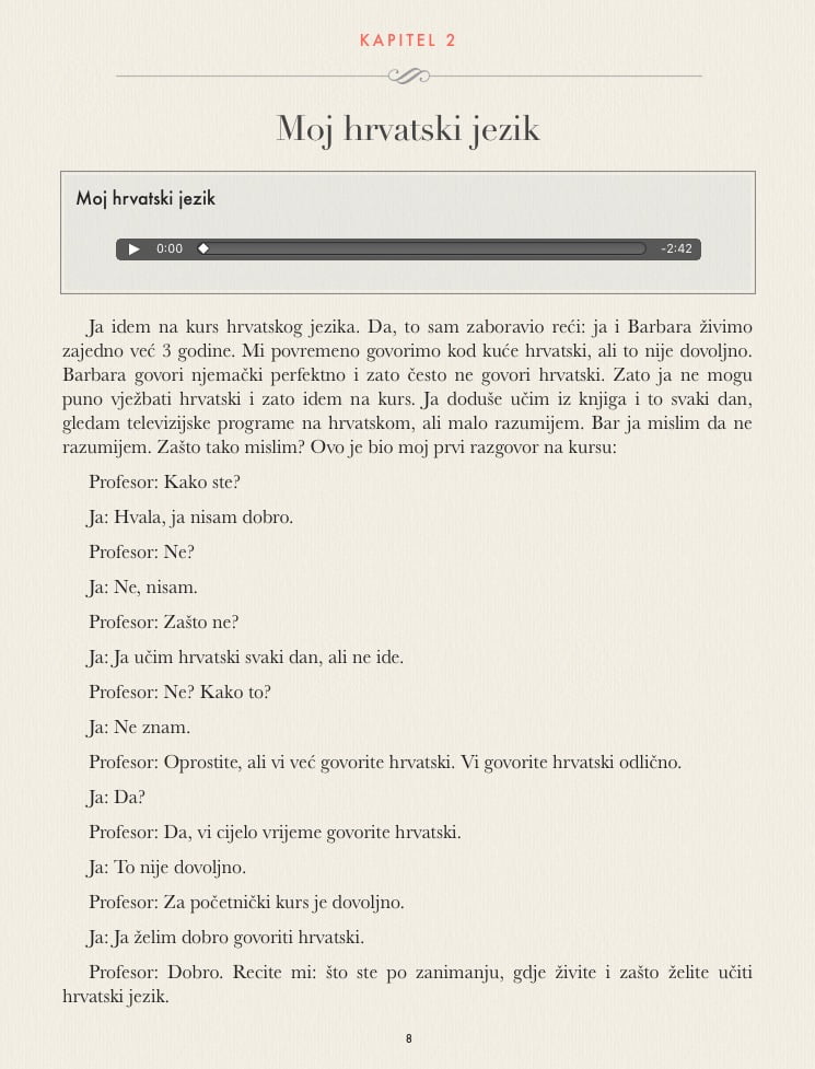 Ana Bilic: Die außergewöhnliche Herausforderung / Izuzetni izazov - Interaktives E-Book mit Audio, Leseprobe