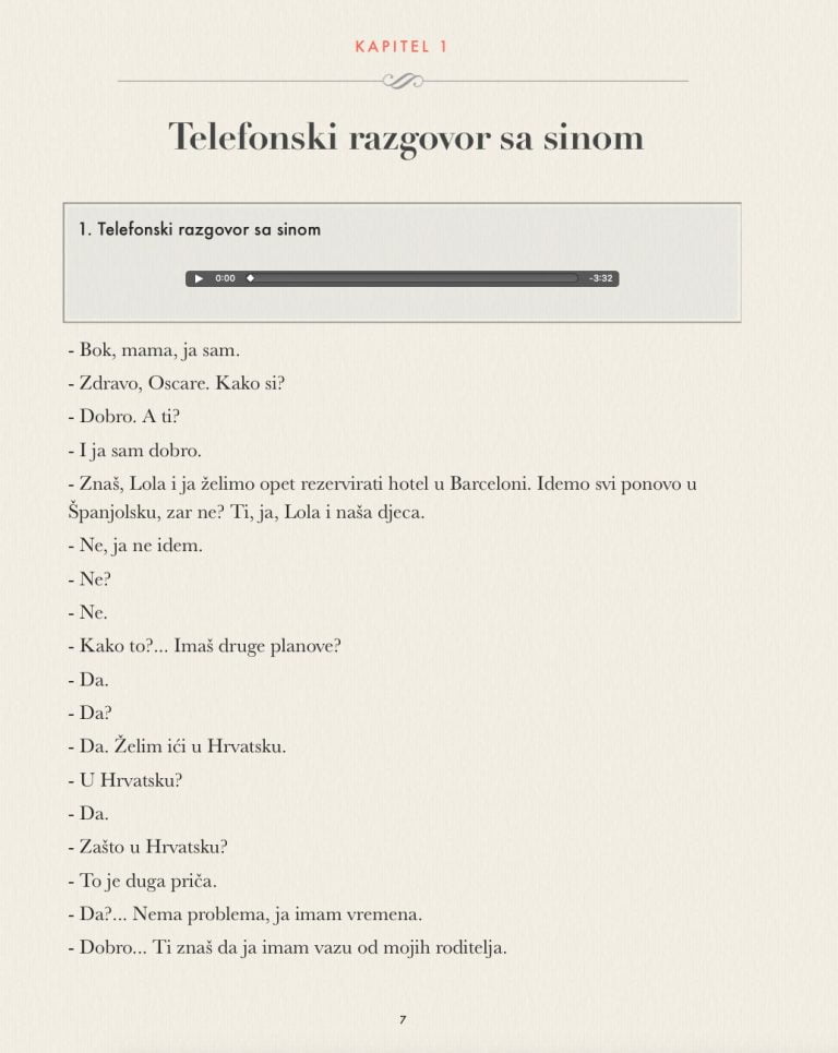 Ana Bilić: Die steinerne Vase / Kamena vaza - Interaktives E-Book mit Audio, Vorschau